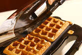 ミルク紅茶ワッフルの作り方9