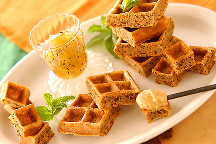 ミルク紅茶ワッフル