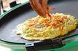 ホットプレートで作る お好み焼き・焼きそばの作り方の手順5