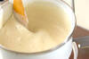 カボチャ団子・ホワイトソースの作り方の手順5