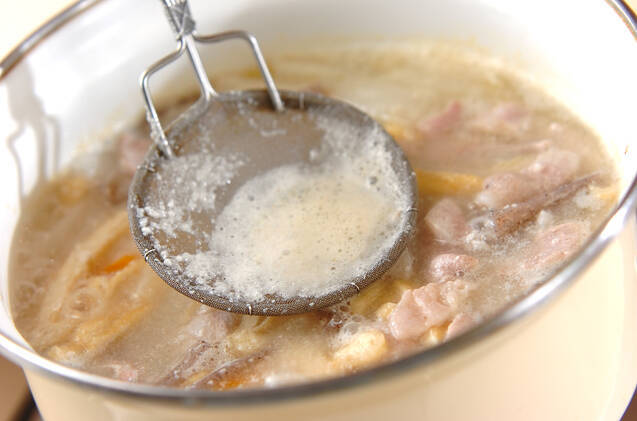 豚肉の粕汁の作り方の手順8