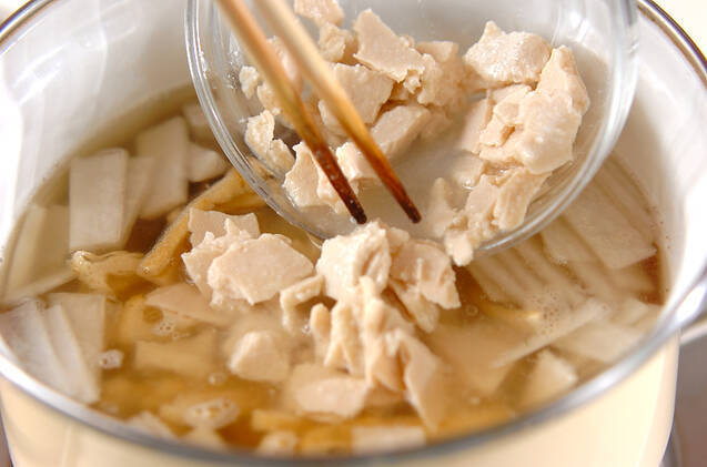 豚肉の粕汁の作り方の手順7