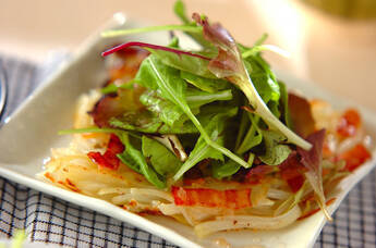 ジャガイモのサラダガレット