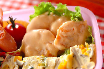 簡単プリプリ！エビマヨ