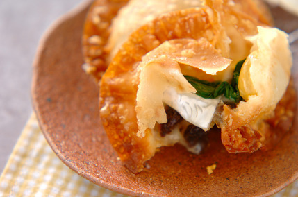 チーズの包み揚げ