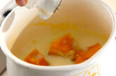 カボチャのデザートスープの作り方2