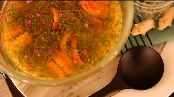 ウニ入り!大人の冷やし茶碗蒸し