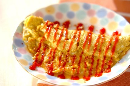 バジル風味トロトロ卵