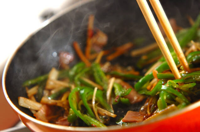 ピーマンのきんぴらの作り方の手順4