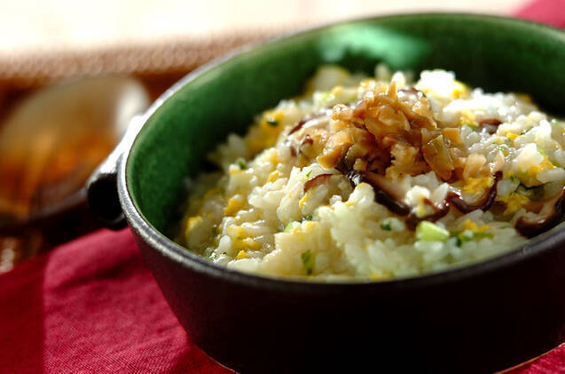 ホタテのクッパ