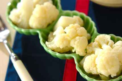 ゆでカリフラワーのピクルス