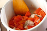 トマトと魚介のスープの作り方2