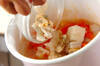 トマトと魚介のスープの作り方の手順3