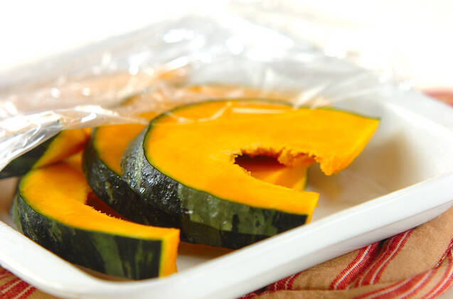 カボチャのアーモンド焼きの作り方の手順1