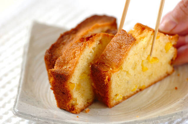 コーン入りパウンドケーキの作り方の手順9