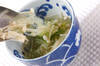 エノキと玉ネギのスープの作り方の手順4