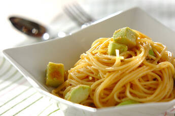 アボカド明太パスタ