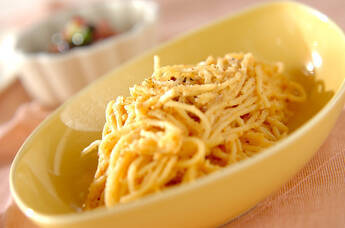 ツナソースパスタ