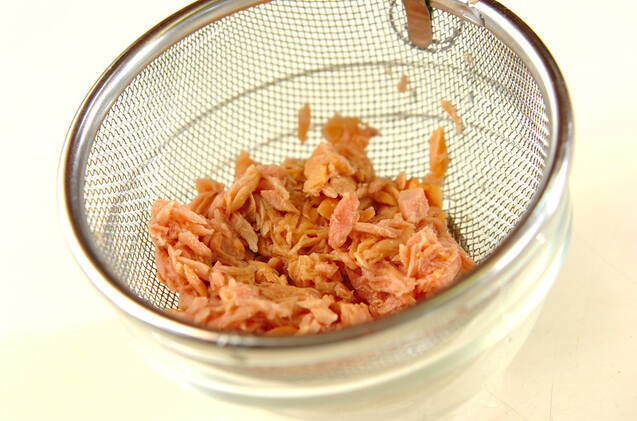 小松菜とツナのピリ辛炒めの作り方の手順3