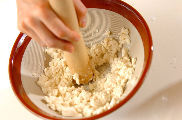 柿の白和えの作り方の手順6