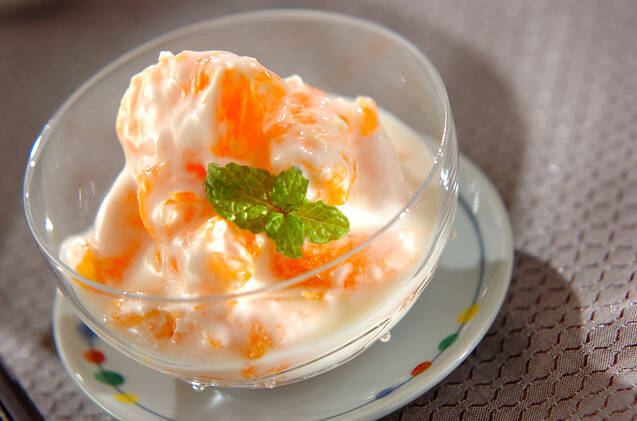 ヨーグルトみかん