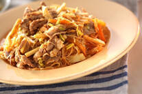 焼き肉ビーフン