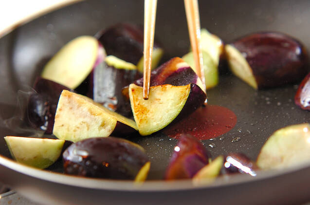 ナスのみそ炒めの作り方の手順5