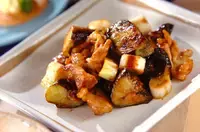 ナスのみそ炒め