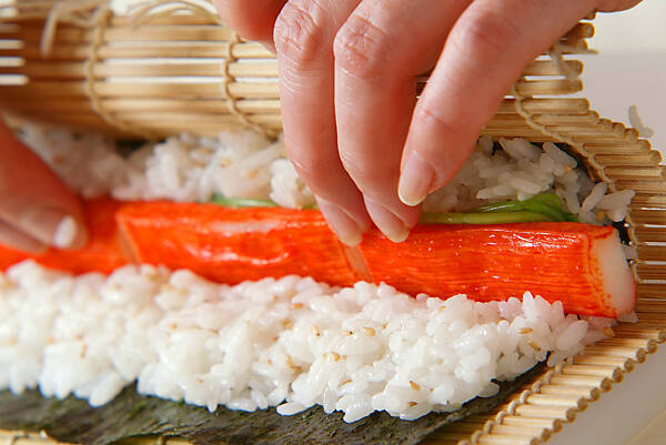 細巻寿司の作り方の手順3