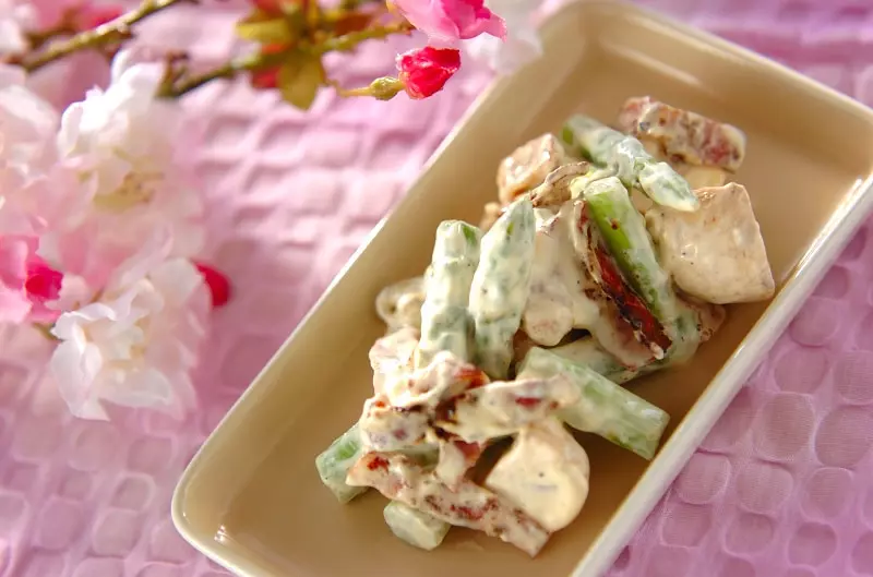 アスパラのマヨサラダ 副菜 レシピ 作り方 E レシピ 料理のプロが作る簡単レシピ