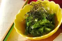 菜の花のからしマヨ和え