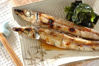 ニギスの甘酢がけ