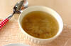 キノコのスープの作り方の手順
