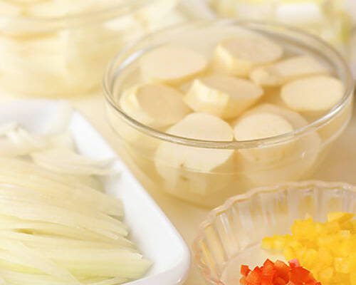 サツマイモのポタージュの作り方の手順1