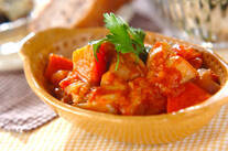 鶏ジャガのトマト煮 by 杉本亜希子さん