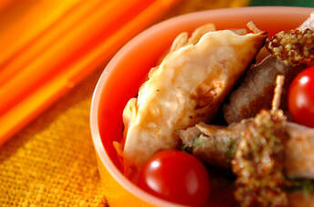 サルサコーン餃子