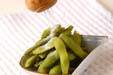 ゆで枝豆＆ビールの作り方の手順3