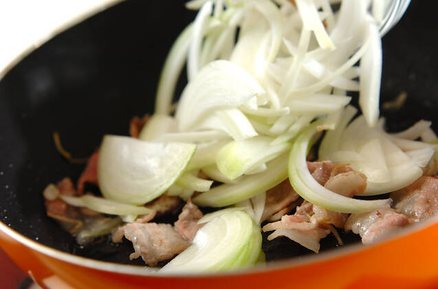 ホウレン草のスパイシー炒めの作り方の手順4