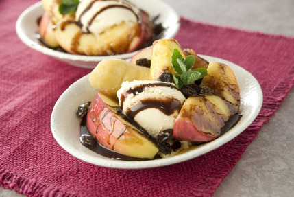 リンゴとポテトのデザート