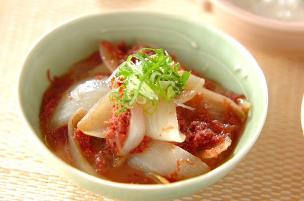 玉ねぎのコンビーフ煮の画像