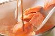 鮭とジャガイモの粕汁の作り方1
