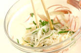 素麺とエノキのさっぱり冷梅汁の作り方8