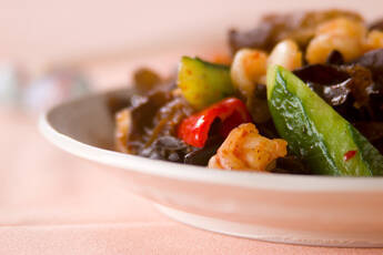 黒キクラゲの炒めもの