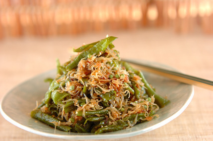 京のおばんざい ご飯のお供！ジャコと甘長唐辛子の炒め煮