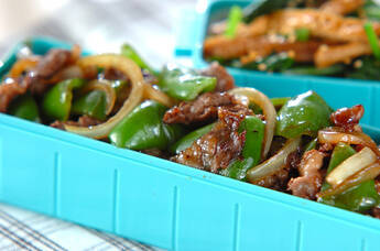 牛肉のオイスター炒め