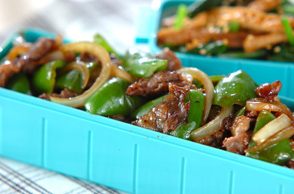 牛肉のオイスター炒め