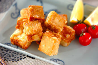 高野豆腐の竜田揚げ