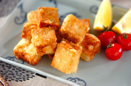 高野豆腐の竜田揚げ