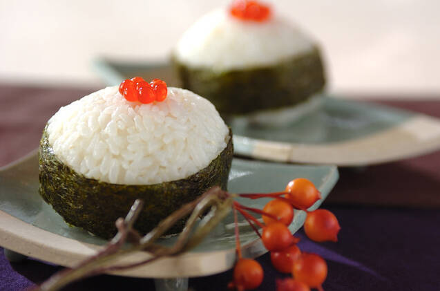 すじことチーズのおにぎり