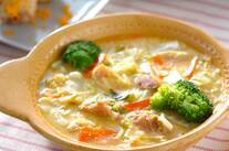 鶏肉のクリームコーン煮